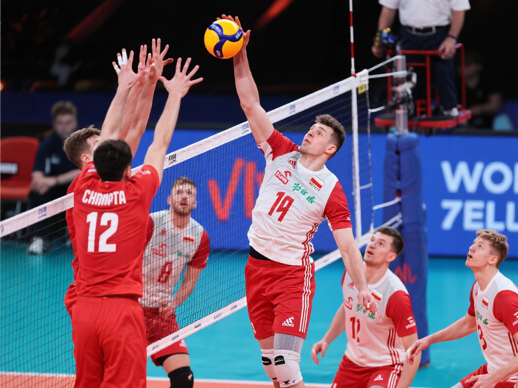 以波兰队为例，这支队伍以其强大的拦网技术