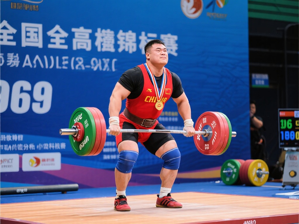 许多选手在挑战96公斤级时，都会特别注重